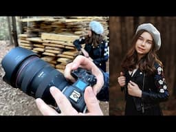 How to Take Children Portraits with Canon RF 28-70mm Lens. Sergey Bidun Photography