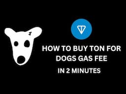 How to buy ton gas fee for DOGS