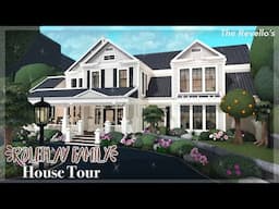 NEW ROLEPLAY FAMILY HOUSE TOUR!! *VOICEOVER* | *LAYOUTS* | Roblox Bloxburg | The Revello’s