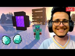 Got Full Diamond Armor - MINECRAFT New World Day 2 🛑