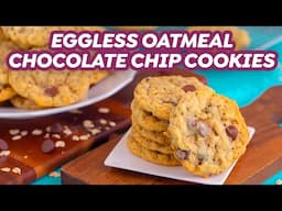 Eggless Oatmeal Chocolate Chip Cookies