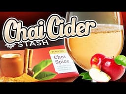 Chai Spiced Hard Cider - How to make Hard Cider at Home!