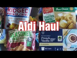 Aldi grocery haul with prices! One Week Meal Plan!