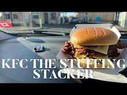 Being Attacked By A Wasp In My Car , KFC The Stuffing Stacker Review , Christmas KFC Review