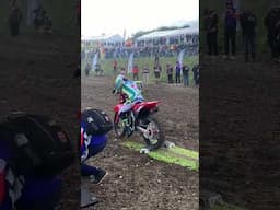 Jett Lawrence MXON Practice start fail #motocross #motox #mxon