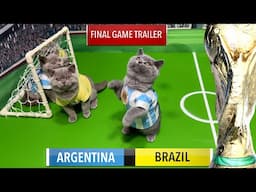 CAT KITTENS 2024 WORLD CUP FINAL GAME TRAILER!