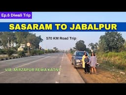 Sasaram to Jabalpur Road Trip | Tasting Samosa at Benaam Sweets Rewa | Roving Family