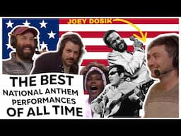 Best National Anthem Performances!! w. Joey Dosik