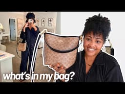 What’s In My Bag!? City Bucket Bag In Signature Canvas by Coach (Outlet) 👜