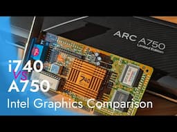 Intel i740 vs Intel Arc A750 ( Intel is perpetually late )