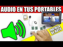 Colocar Audio en cualquier Pantalla o Proyecto, IDEAL PORTABLES