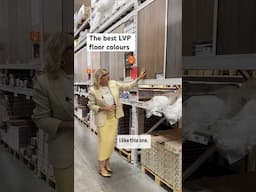 The most timeless LVP colour is light or medium brown. See what I would choose at Home Depot.