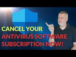 Cancel Your Antivirus Software Subscription Now!