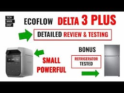 DETAILED Review EcoFlow Delta 3 Plus