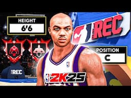 This 6'6 CENTER BUILD is TERRIFYING REC PLAYERS in NBA 2K25