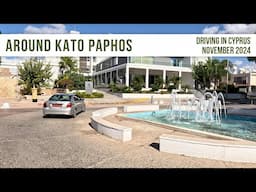 A Drive Around Kato Paphos - With Commentary!