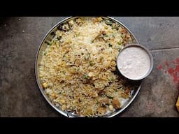 देखिए हलवाई ने कैसे बनाया बेटे के जन्मदिन पर वेज बिरयानी 9 Tips के साथ | Veg Biryani recipe