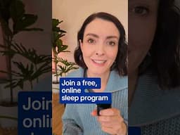 Join a free, personalised sleep program | #bedtimeprocrastination #research #shorts