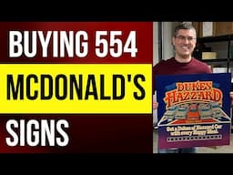 Collecting McDonald's Signs: 554 Signs in One Weekend Trip!