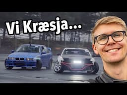 Kjører Twin Drifting på Gardemoen Raceway!