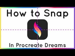 How to Snap (align) Objects in Procreate Dreams