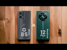 Motorola G85 ⚡ vs ⚡ Realme 12 Plus Full Comparison