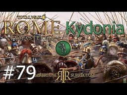 Let's Play Total War: Rome Remastered | Imperium Surrectum | Kydonia | Part 79 A Wall Of Pikes