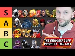 THEY NEED BUFFING! | Rework and Buff Champion Priority Tier List 2024 | Marvel Contest of Champions