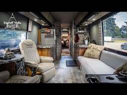 Tour Bus converted into a Luxury Condo on wheels!