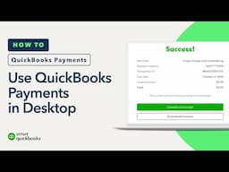 How to use QuickBooks Payments in Desktop