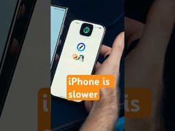 Another reason iPhone is Slower than an Android
