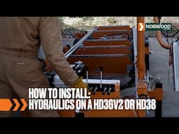 How-To: Install Hydraulics on the HD36V2 or HD38 | Norwood Sawmills