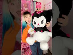 JAMÁS deberías ABRIR un PELUCHE de KUROMI!! 😱💜🖤