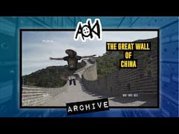 I did an AOKI jump on The Great Wall Of China