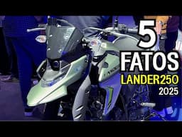 YAMAHA LANDER 250 - 2025 - 5 FATOS SOBRE ELA