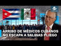 Salinas Pliego critica llegada de médicos cubanos a México