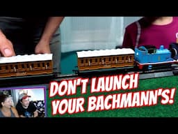 🚂 Don't Launch Your Bachmann's! | ITT Reacts to Thomas & Friends E-Z Track Adventure