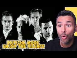 Depeche Mode - Enjoy the Silence (REACTION) WRITER REACTS - First Time Hearing It