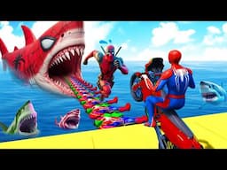 GTAV SPIDER-MAN 2🔥, THE AMAZING DIGITAL CIRCUS 3, THE SHIN SONIC TAPES Join in Epic New Stunt Racing