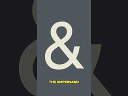 The Fascinating Evolution of the Ampersand Symbol