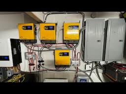 4- EG4 inverters in parallel for 6 months with outputs of 11,500 watts