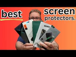 The BEST SCREEN PROTECTORS for iPhone 16 Pro Max!! Which is the best?