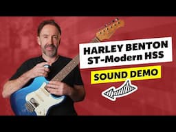 Harley Benton ST-Modern HSS | Sound Demo | A bang for the buck?