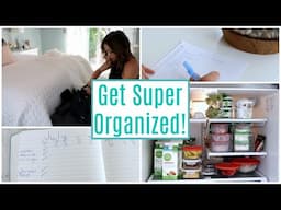 10 Things to Do at the Beginning of Each Month to GET SUPER ORGANIZED | organize and clean with me