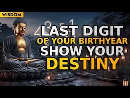 What The Last Digit of Your Birth Year Means You'll Be SHOCKED ✨Buddhist Teachings