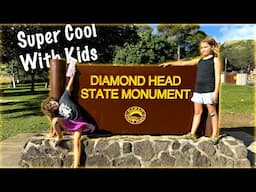 Hiking Diamon Head with Kids!  Rated Most Popular Hike on Alltrails for Oahu