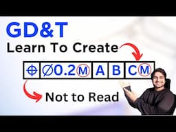 How To Learn GD&T as DESIGN Engineer | Lesson 01 | MasterClass Series