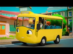 School Bus Song | Learning Songs for Kids 🎶 | Sing Along Nursery Rhymes