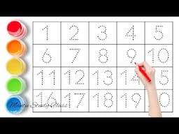 Learn to counting 1 to 100 || 1 2 3 4 5 6 7 8 9 10 || a for apple b for ball || Number Song