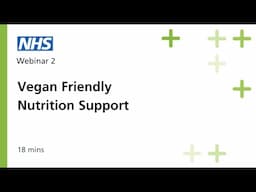 Vegan Friendly Nutrition Support Advice August 2024